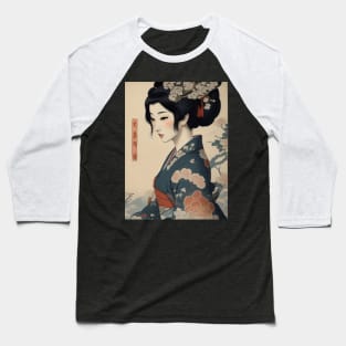 Japanese princess ukiyo e Baseball T-Shirt